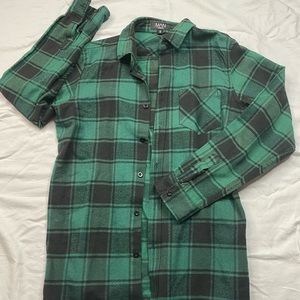 Green & Black Flannel
